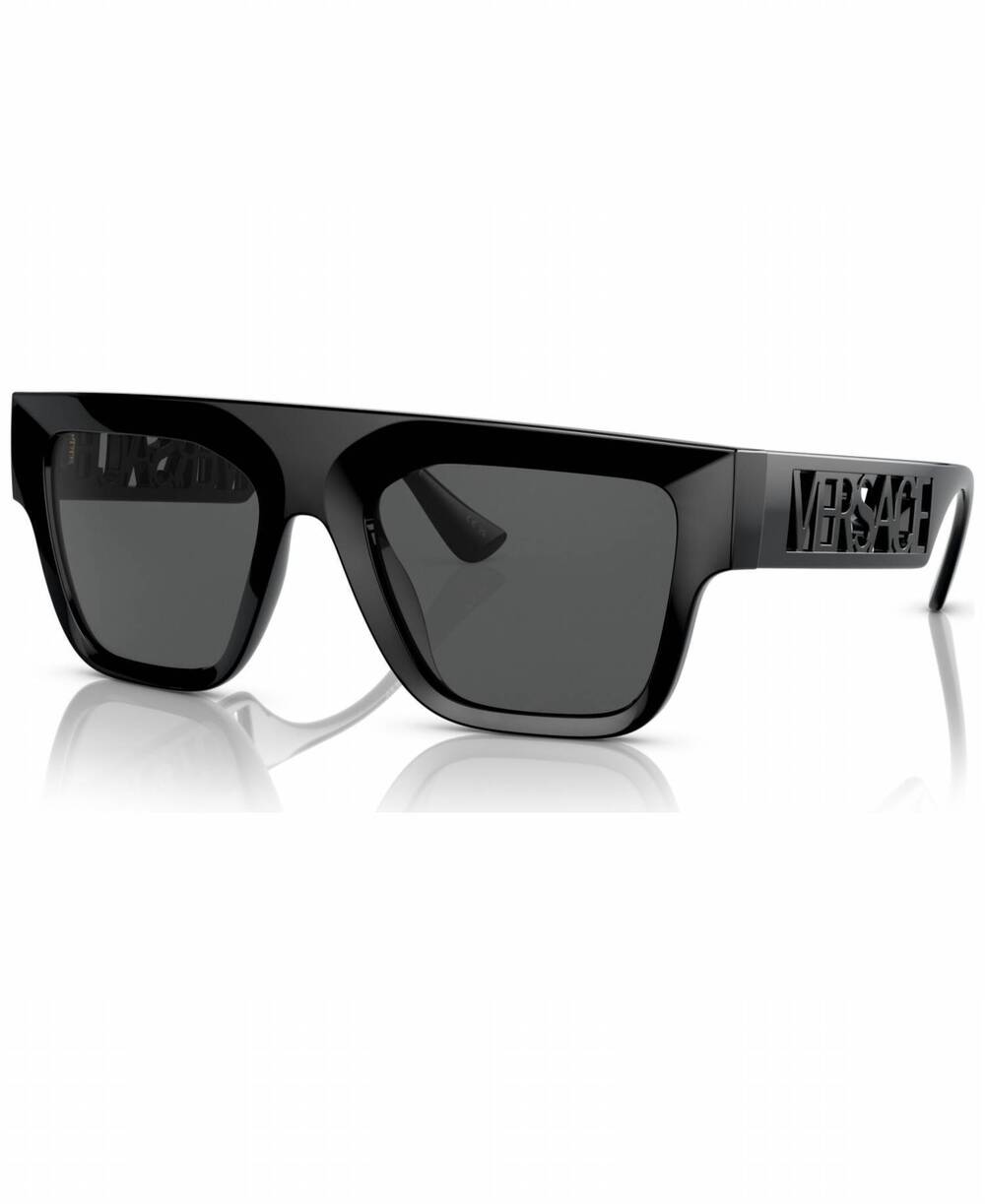 NEW VERSACE men's 0ve4430u sunglasses in black dark grey